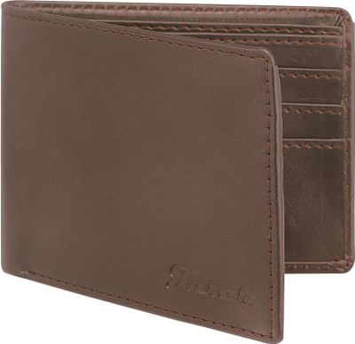 

Jaxer Men Brown Artificial Leather Wallet(6 Card Slots)