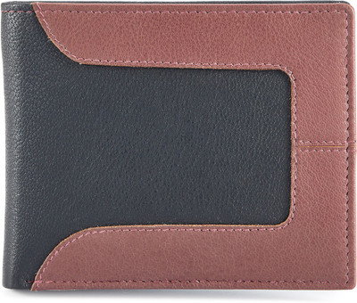

SBS Boys Multicolor Genuine Leather Wallet(3 Card Slots), Blk / brown