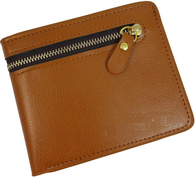 

Ammvi Creations Men Brown Artificial Leather Wallet(5 Card Slots)