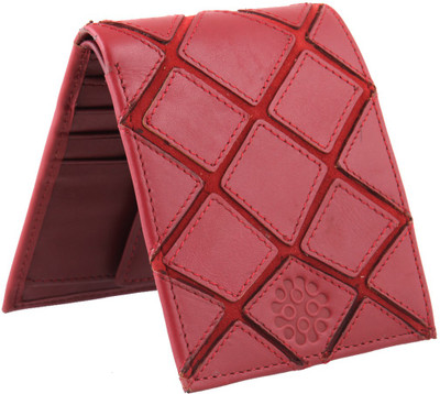 

DALMORE Men Maroon Genuine Leather Wallet(8 Card Slots)