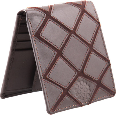 

DALMORE Men Brown Genuine Leather Wallet(8 Card Slots)