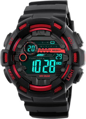 

Addic Multifunction Red Black Dial Digital Sports Watch - For Men