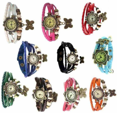 

SIMONE vintage multicolor set of 10 watches Watch - For Women