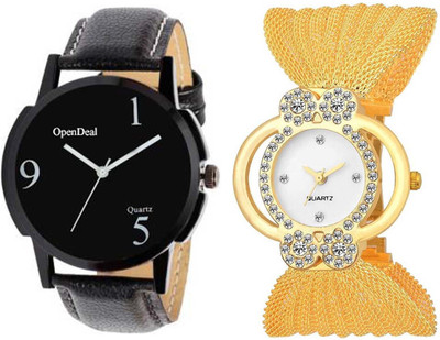 

OpenDeal OD-C3-006 New Fast Selling Combo Watch For Men Women Couple watch Watch - For Couple