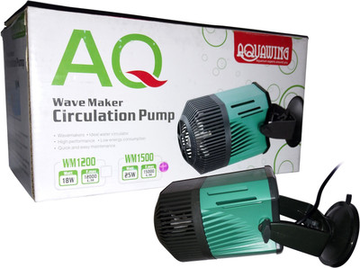 

AQUAWING Wave Maker (WM-1500) Circulation Pump | High Performance | Low Energy Consumption | Quick & Easy Maintenance | Water Aquarium Pump(175 cm)