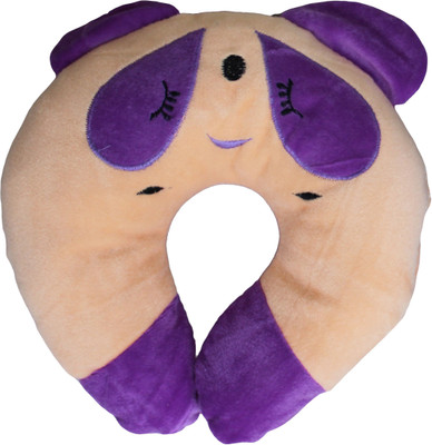 

GLOOVIT Cartoon Baby Pillow Pack of 1(Purple)