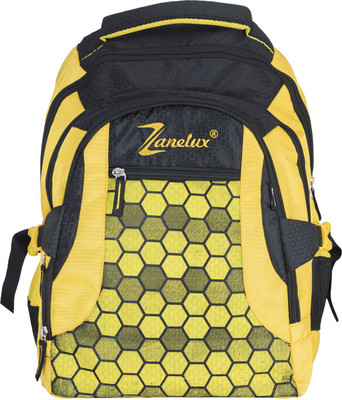 

zanelux BACKPACK 06 Waterproof Backpack(Black, Yellow, 30 L)