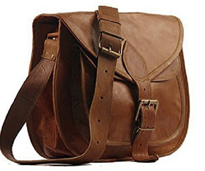 Habeeb Bags B-11 Messenger Bag(Brown, 5 L)