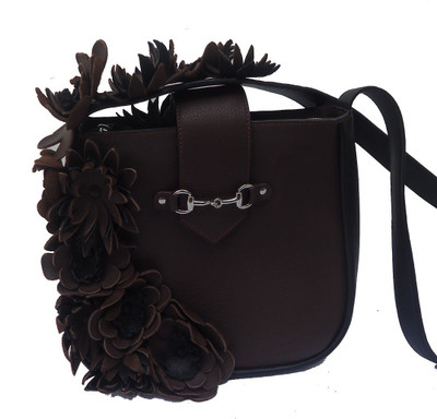 

Kraftier by KRAFT30 Sling Bag(Brown, Black, 3 L)