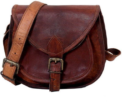 

Habeeb Bags B-16 Sling Bag(Brown, 4 L)