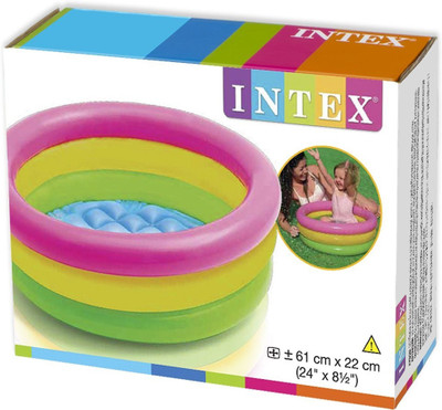 

Zombi 2 Ft Kids Swimming Bath Tub(Pink, Green, Yellow), Green;pink;yellow