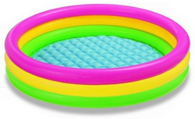 

Zombi Kids 2ft Swimming Bath Tub(Pink, Green, Yellow), Green;pink;yellow