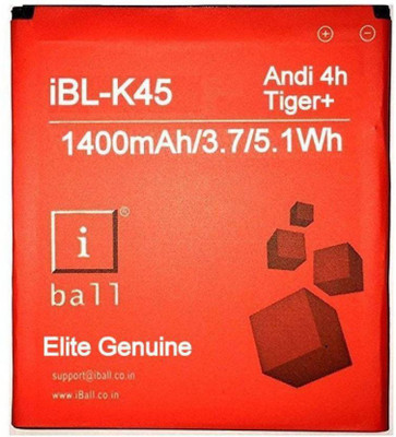 Iball Mobile Battery For Iball iBall Andi 4 IPS Velvet & Andi 4 IPS -iBL-K45 1300mAh