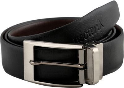 

Neoterix Men Black Genuine Leather Belt