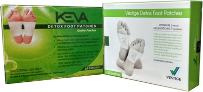 

Vestige KEVA DETOX FOOT PATCHES ( 10 +10 )(300 g)