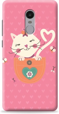 Loffar Back Cover for Mi Redmi Note 4(Pink, Shock Proof, Pack of: 1)