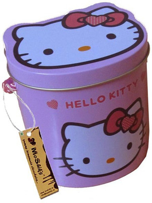 

Moshiks HELLO KITTY PINK SMALL TIN BOX 250 GM MILK CHOCOLATE Bars(0.25 kg)