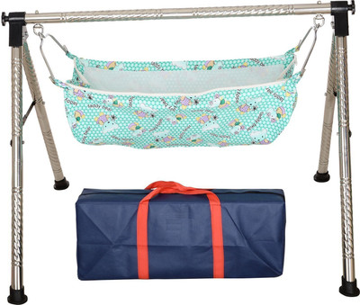 

Sajani Indian Style Round Folding Stainless Steel Ghodiyu,Cradle (Multicolor)(Multicolor)