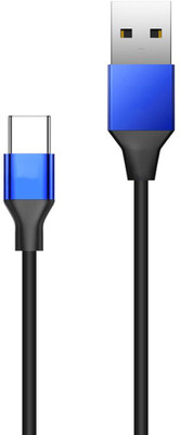 

Printz Motorola Moto X4 XSTAR TYPE C Blue Data Transfering And Fast Charging USB C Type Cable(Blue)