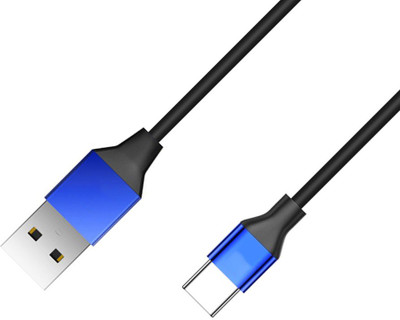 

Chappie Moustache LeEco Le S3 XSTAR TYPE C Data Transfering And Fast Charging USB C Type Cable(Blue)