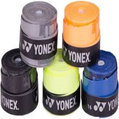 

Yonex ET 902 E Super Smooth Tacky Grip (Multicolor, Pack of 5) Smooth Tacky Grip(Black, Pack of 5)