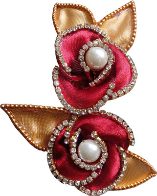 

ashirwad red & dark Yellow 78 Hair Accessory Set(Red, Yellow)