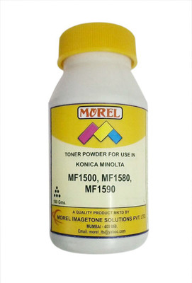 

MOREL TONER POWDER BOTTLE FOR USE IN KONICA MINOLTA MF 1500 / 1580 / 1590 PRINTER PACK 1 Single Color Ink Toner Powder(Black)