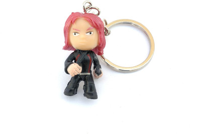 

Akki Collection mini black widow keychain Key Chain