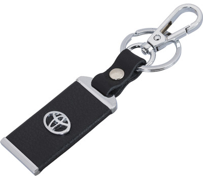 

Shubheksha Premium Toyota Logo Leather Locking Key Chain