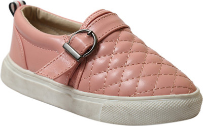 

JUMPS AND BUMPS Girls Strap Sneakers(Pink