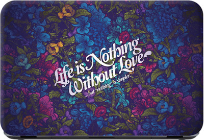

Flipkart SmartBuy Life and Love Premium LG Vinyl (matte) Laptop Decal 13.3