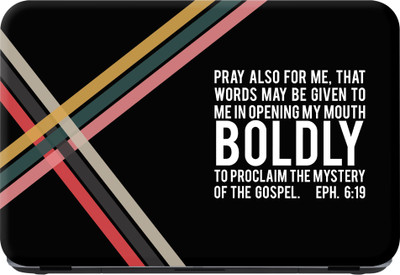 

Flipkart SmartBuy Pray Also For Me Premium LG Vinyl (matte) Laptop Decal 13.3