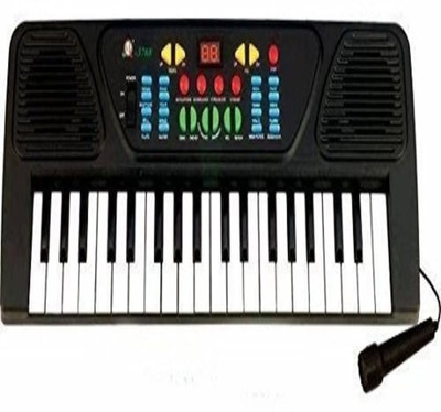 

Sajani 37 Key Keyboard Piano with Mic, and , Recording - Great Toy Gift(Multicolor)