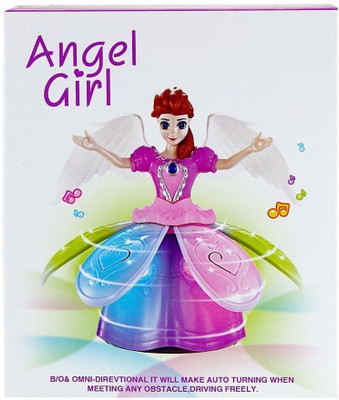 

ToyBin Angel Girl Toy with Dazzling Lights,Dynamic MusiKids Aged 3 years and above, Multi Color(Multicolor)