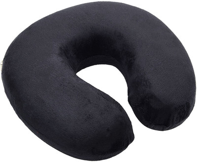 

LUMONY U-Shaped Memory Foam Travel Neck pillow Neck Pillow(black)