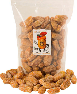 

Sainik's Dry Fruit Mall Yellow Dry Dates/ Peela Sukha Khajoor Dates(1000 g, Pouch)