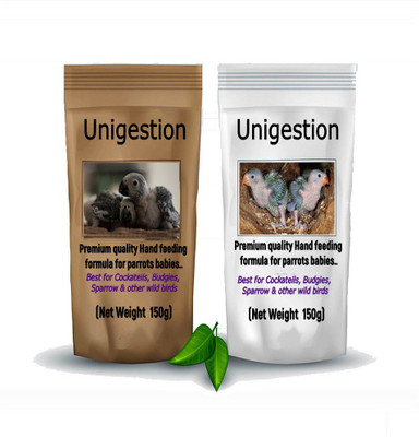 

unigestion Parrots Babies Hand feeding Formula 150 g 150 g Dry Bird Food(Pack of 2)