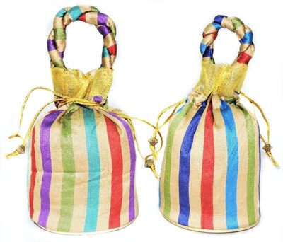

GLOBAL WONDERS potlies 217 Potli(Multicolor)