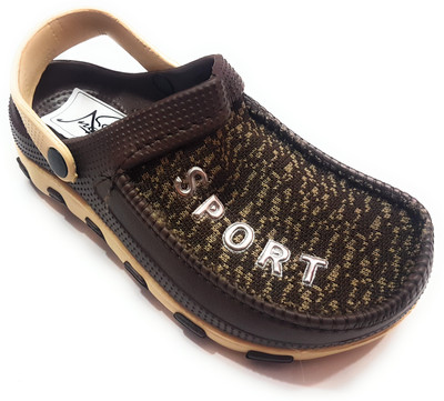 

Angel Fashion Men Brown Clogs