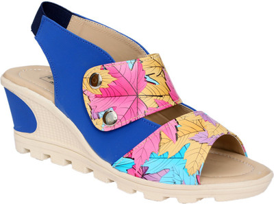 

Dolphin Miles Women Blue Wedges
