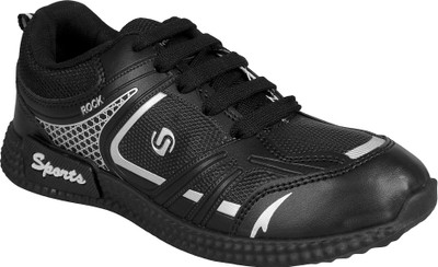 

World Wear Footwear Black-755 Running Shoes For Men(Black