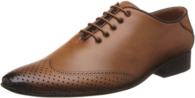 

AUSERIO Lace Up For Men(Brown, Tan