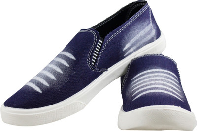 Hotstyle Washed Loafers For Men(Blue