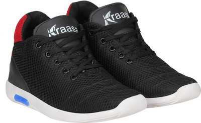 

Kraasa Sports Running Shoes For Men(Black, Red