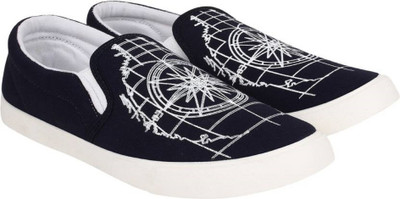 

Hotstyle Printed Loafers For Men(Black
