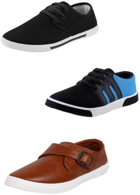 

Camfoot Multicolor Combo-(3)-347-349-735 Casuals For Men(Multicolor