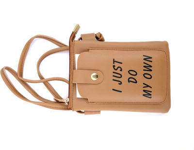 

Akki Collection Girls Casual Beige PU Sling Bag