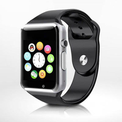 

ROAR NAH_1124A_A1_4G mi smart watch with camera, memory card and sim card support and fitness tracker Smartwatch(Black Strap XL)