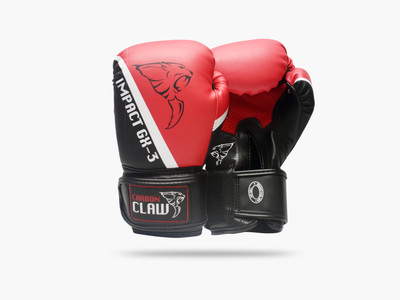 CARBON CLAW JUNIOR GLOVE SYN/LEATHER RED/BLK 8 OZ Boxing Gloves (Small Boys, Red)