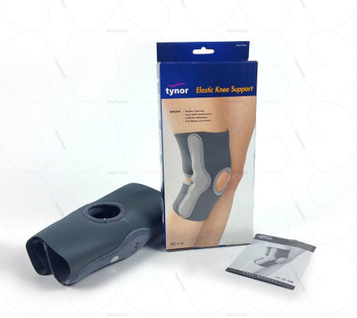 

Tynor elastic knee support Knee Support (L, Grey)